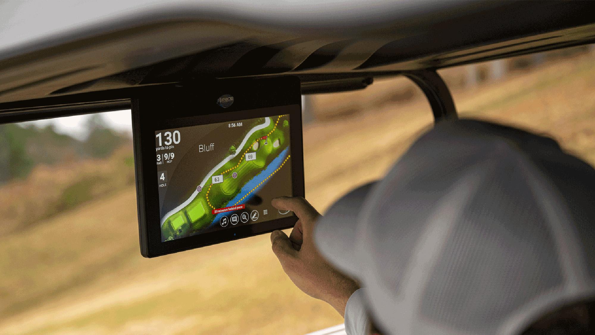 Pace Technology Golf Cart GPS & Tracking EZGO